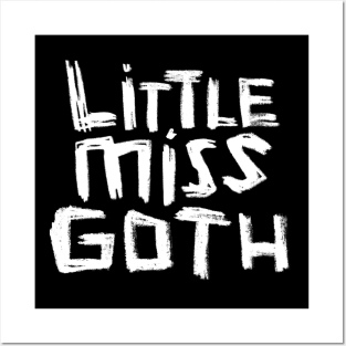 Hand Type: Little Miss Goth Posters and Art